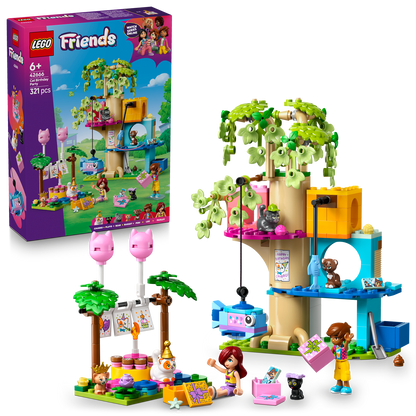 LEGO® Friends™ Cat Birthday Party & Tree House