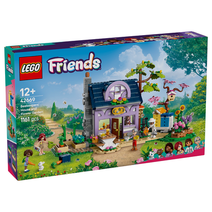 LEGO® 42669 Friends™ Beekeepers' House and Flower Garden
