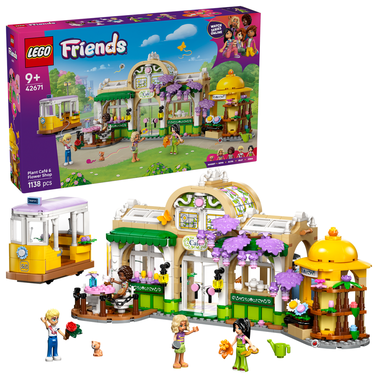 LEGO® Friends™ Plant Café & Flower Shop