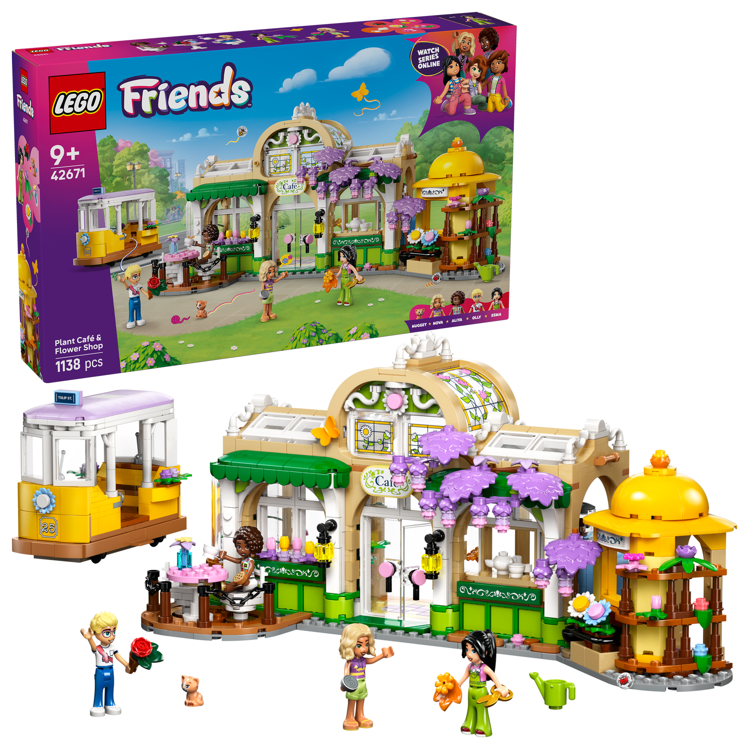 LEGO® Friends™ Plant Café & Flower Shop