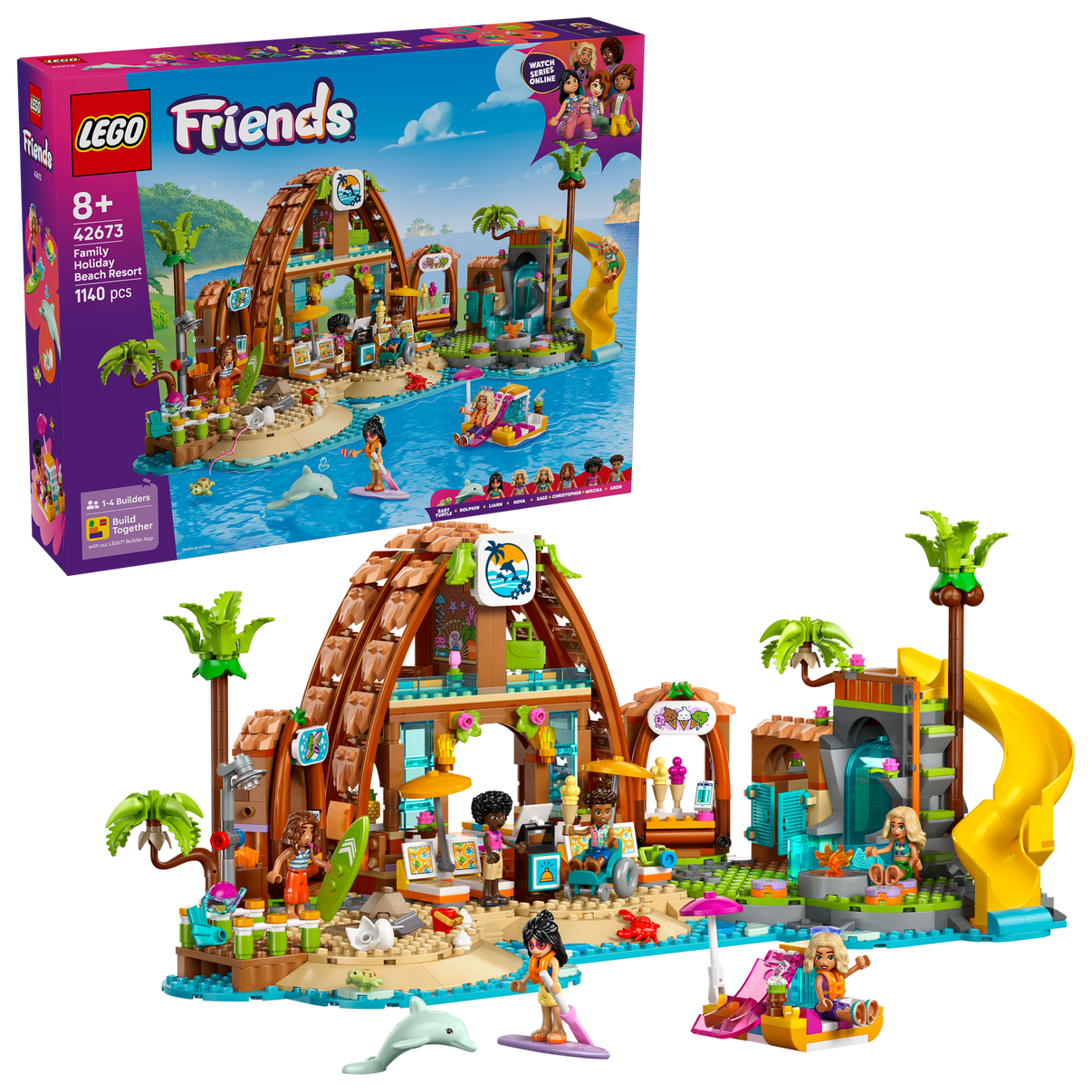 LEGO® Friends™ Family Vacation Beach Resort
