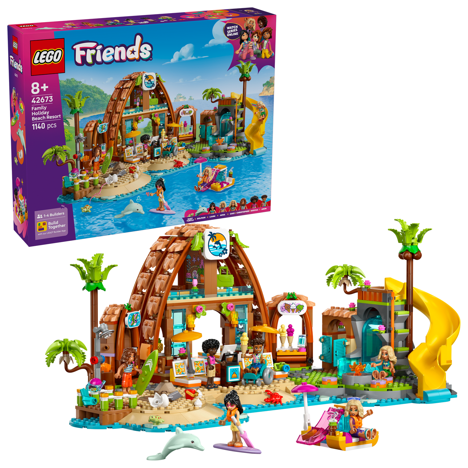 LEGO® Friends™ Family Vacation Beach Resort
