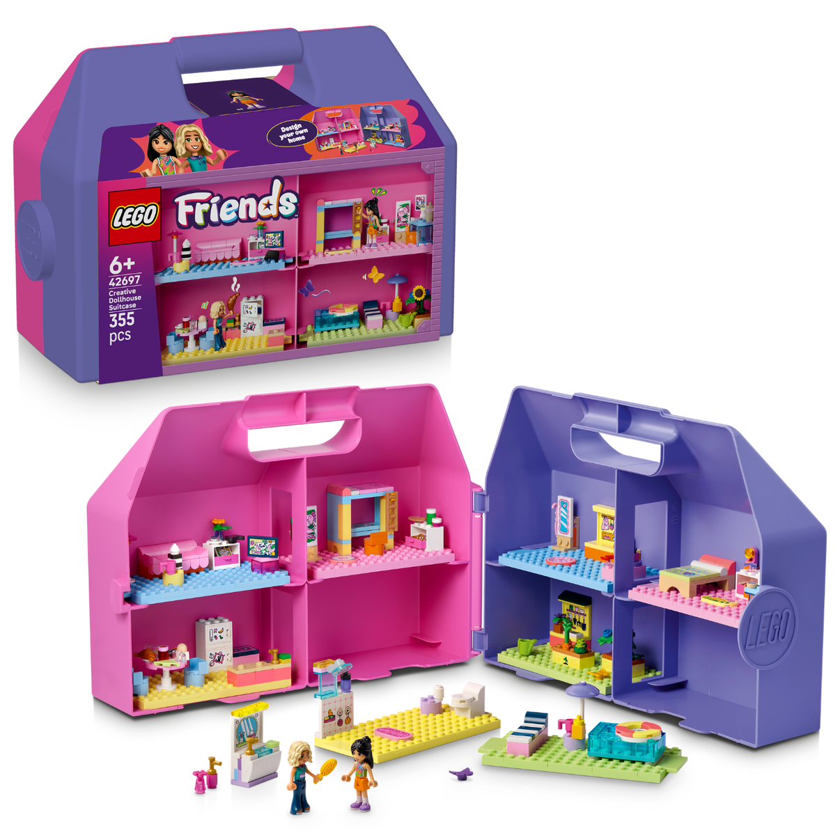 LEGO® Friends Creative Dollhouse Suitcase