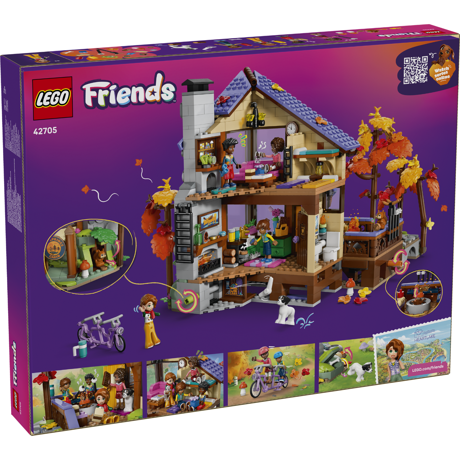 LEGO® Friends Cozy Fall Forest Cabin