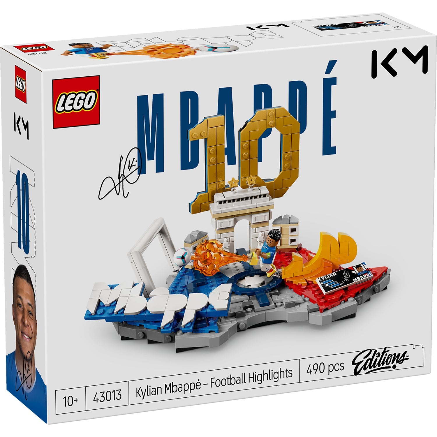 LEGO® Editions Kylian Mbappé – Football Highlights