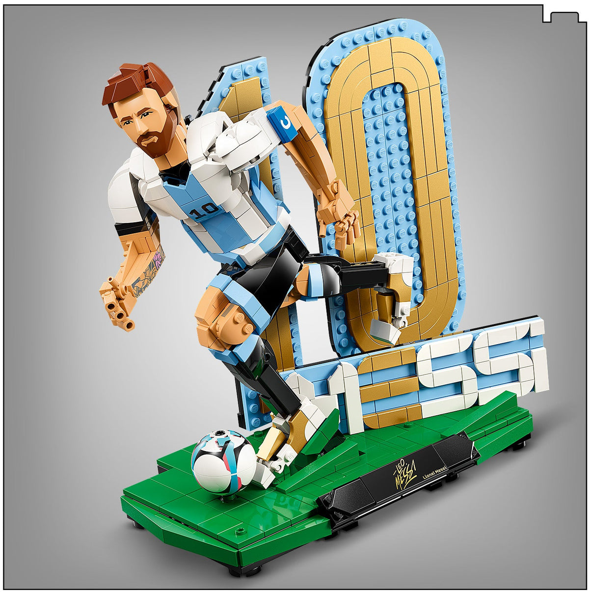 LEGO® Editions Lionel Messi – Football Legend