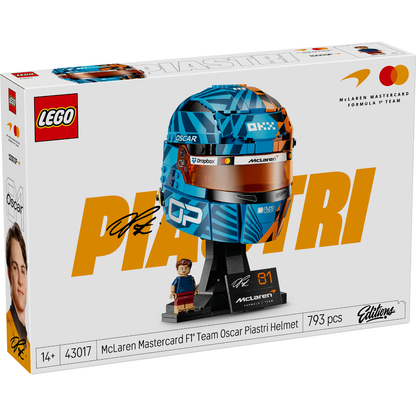 LEGO® Editions McLaren Mastercard F1® Team Oscar Piastri Helmet