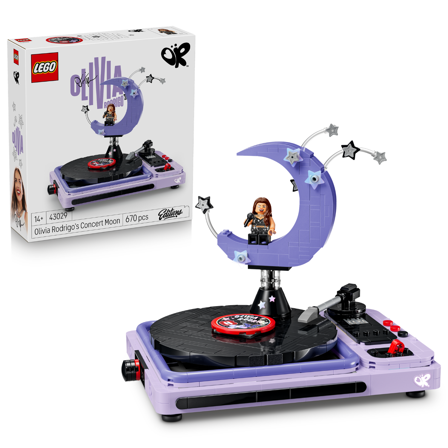 LEGO® Editions Olivia Rodrigo’s Concert Moon
