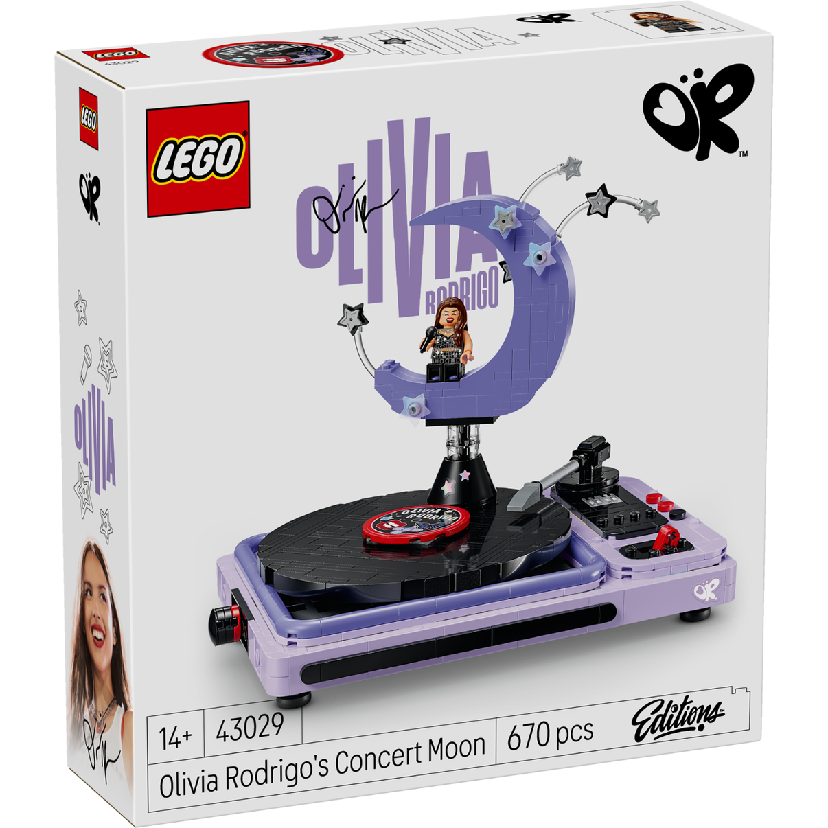 LEGO® Editions Olivia Rodrigo’s Concert Moon