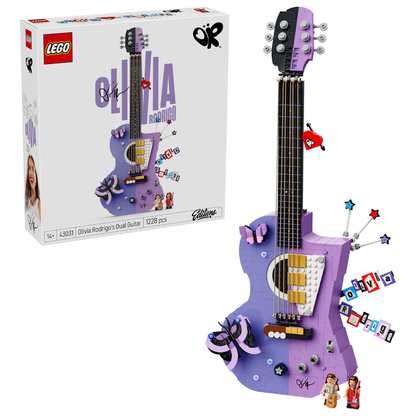 LEGO® Editions Olivia Rodrigo’s Dual Guitar
