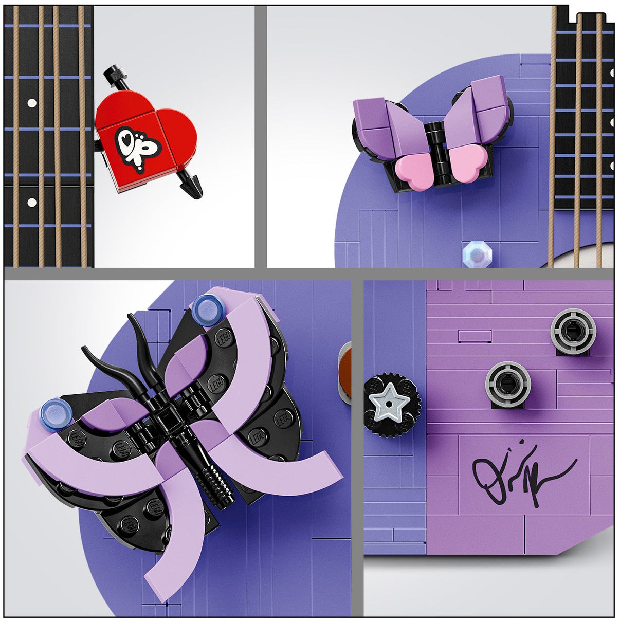 LEGO® Editions Olivia Rodrigo’s Dual Guitar