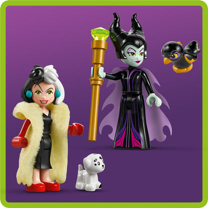 LEGO 43262 Disney™ Villains Maleficent’s and Cruella De Vil’s Dresses