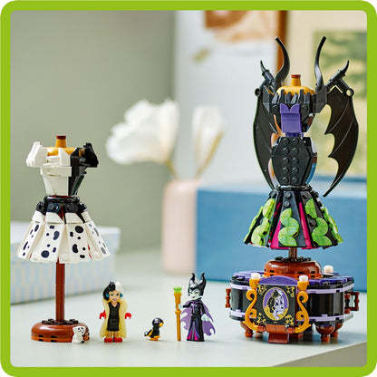 LEGO 43262 Disney™ Villains Maleficent’s and Cruella De Vil’s Dresses