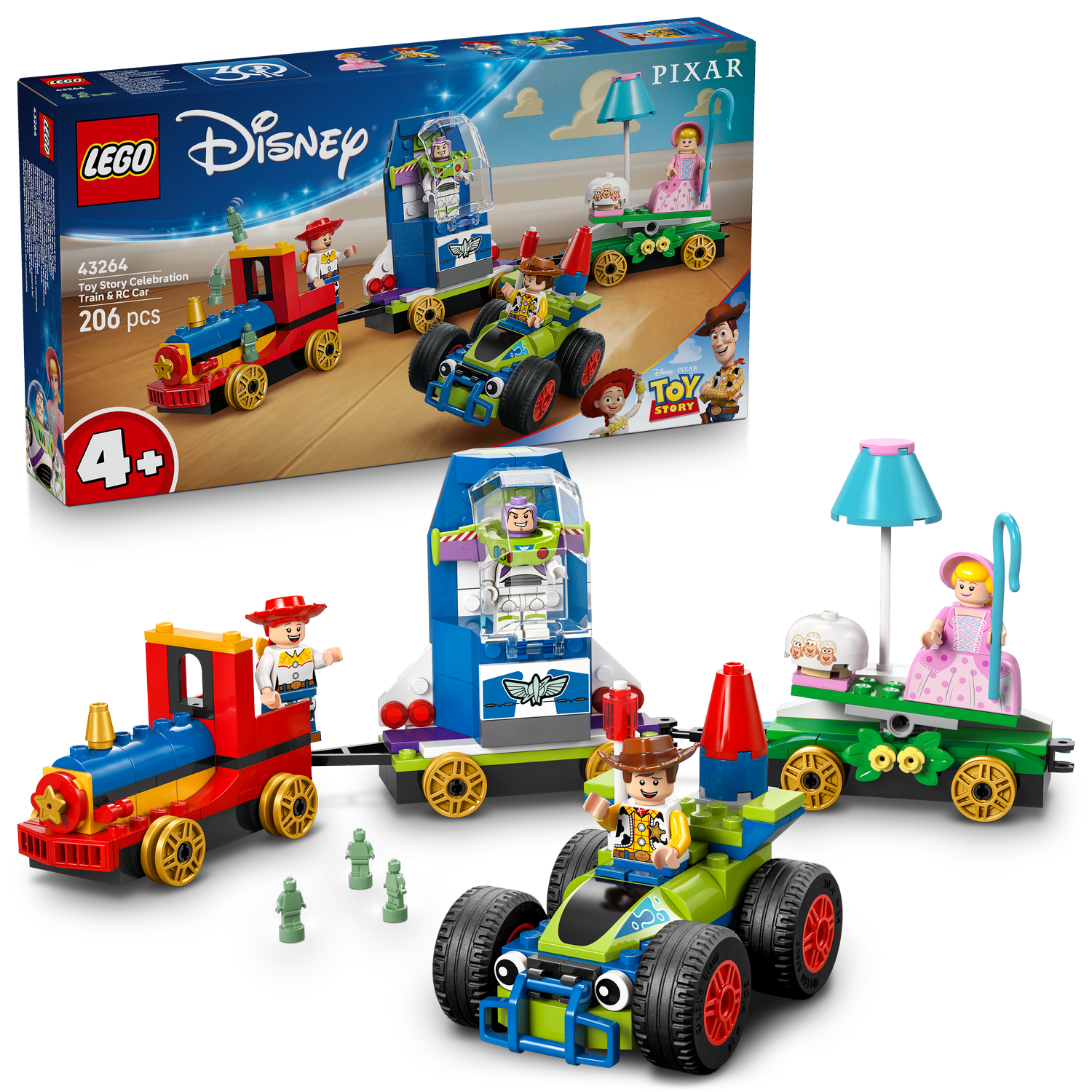 LEGO® Disney™ & Pixar's Toy Story Celebration Train & RC Car