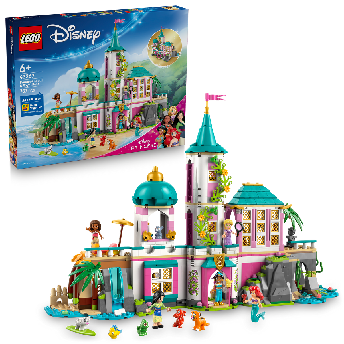 LEGO® Disney™ Princess Castle & Royal Pets