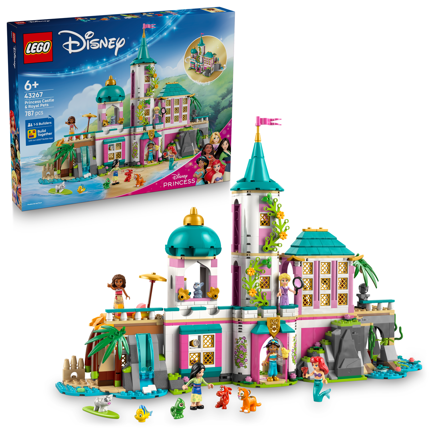 LEGO® Disney™ Princess Castle & Royal Pets