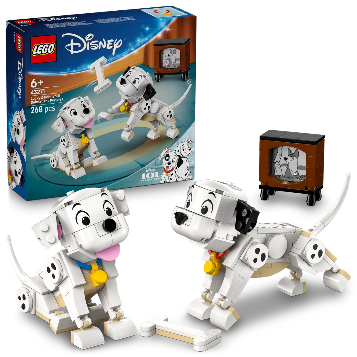 LEGO® Disney™ Lucky & Penny 101 Dalmatians Puppies