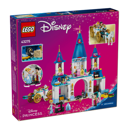 LEGO 43275 Disney™ Cinderella’s Castle & Horse Carriage