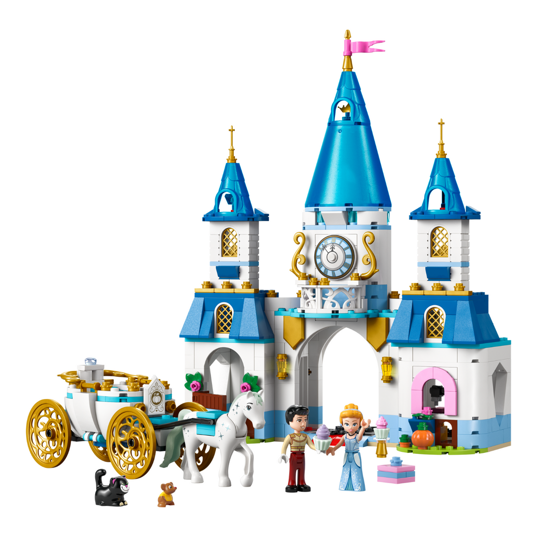 LEGO 43275 Disney™ Cinderella’s Castle & Horse Carriage