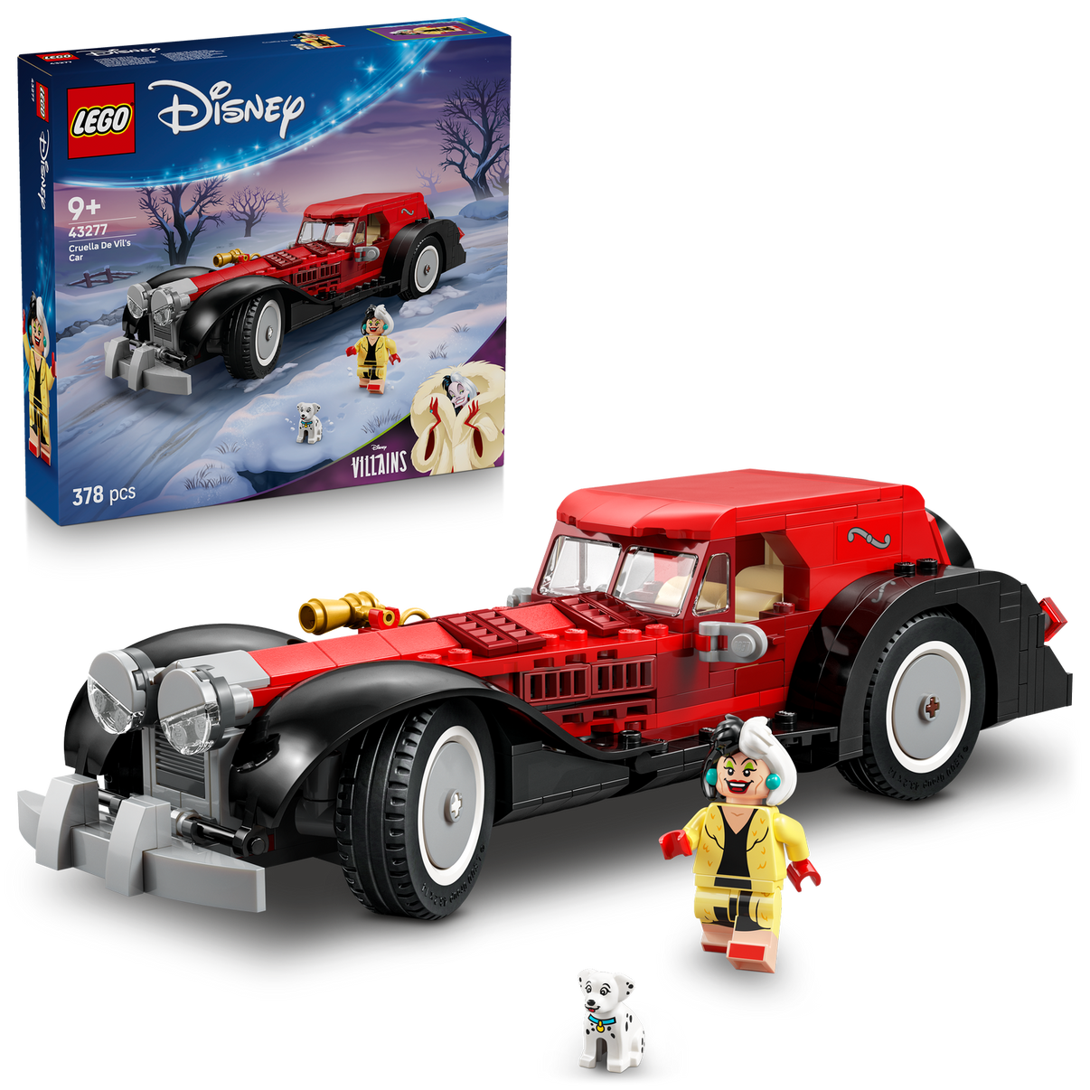 LEGO® Disney Cruella De Vil’s Car