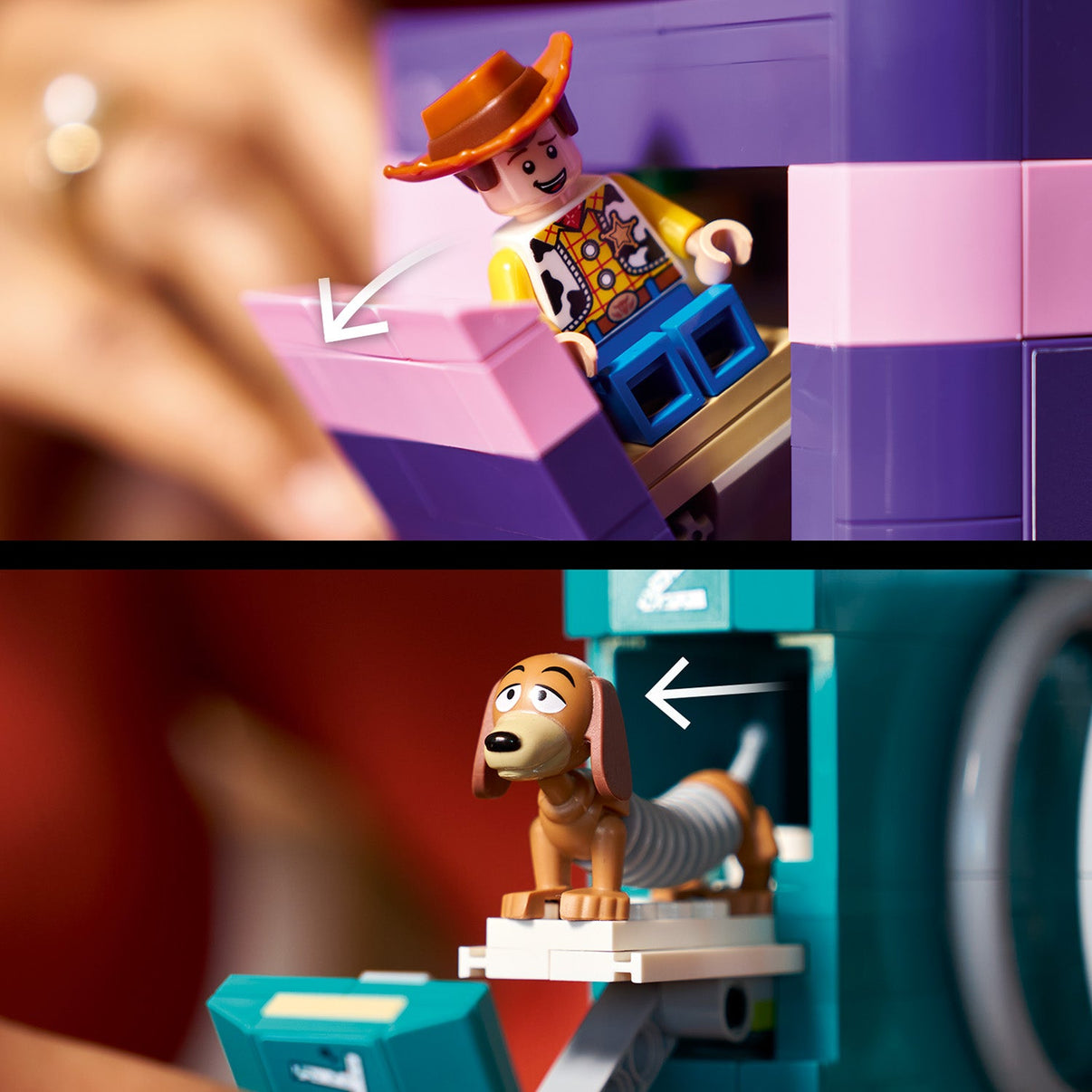 LEGO® | Disney and Pixar Toy Story Slinky Dog Bookends