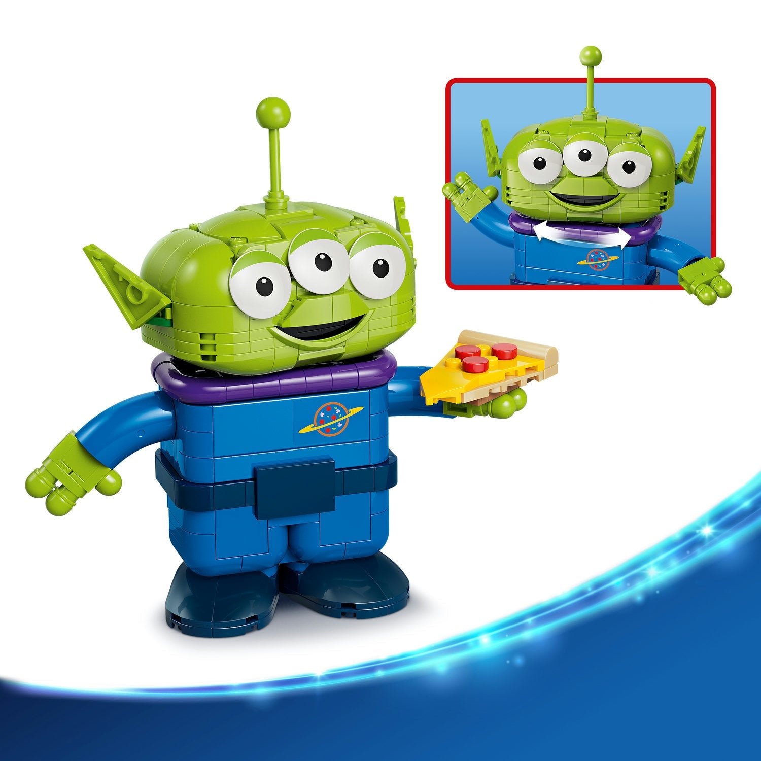 LEGO® | Disney and Pixar Toy Story Alien with Pizza Planet Rocket Ride