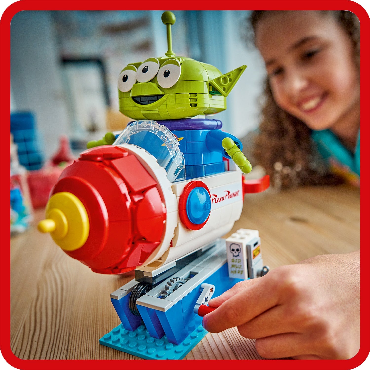 LEGO® | Disney and Pixar Toy Story Alien with Pizza Planet Rocket Ride
