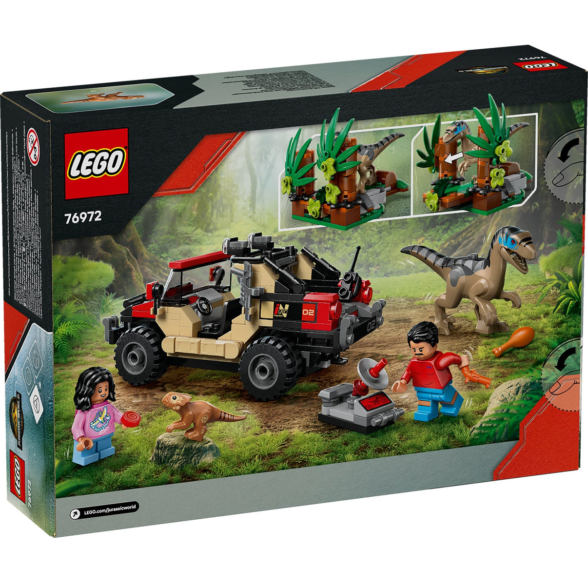 LEGO® Jurassic World Raptor Off-Road Escape