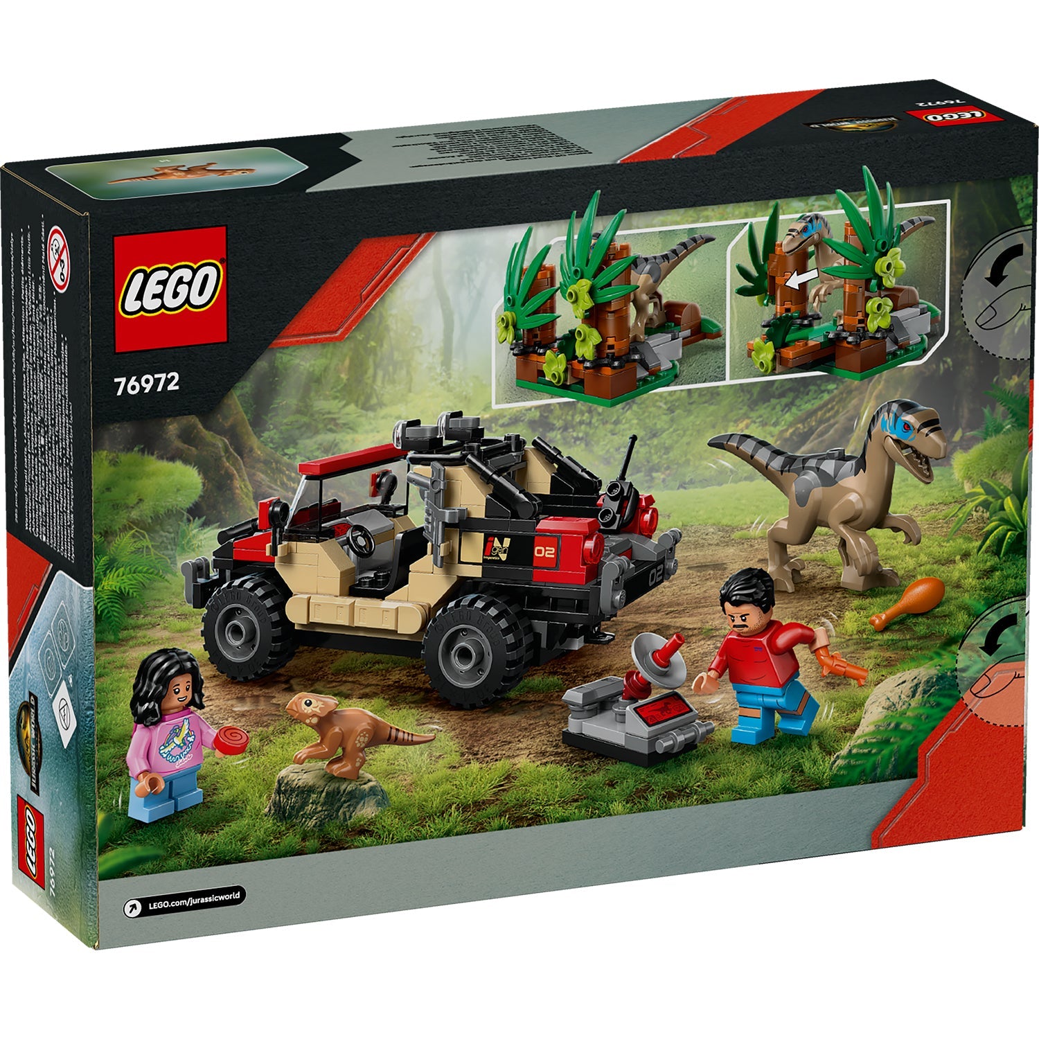 LEGO® Jurassic World Raptor Off-Road Escape