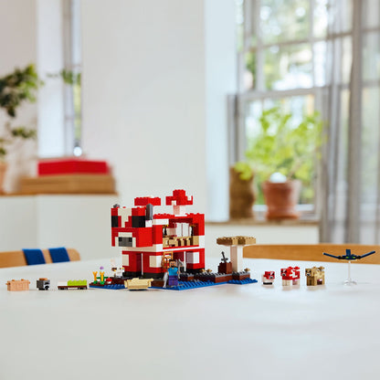 LEGO® 21270 Minecraft® The Mooshroom House