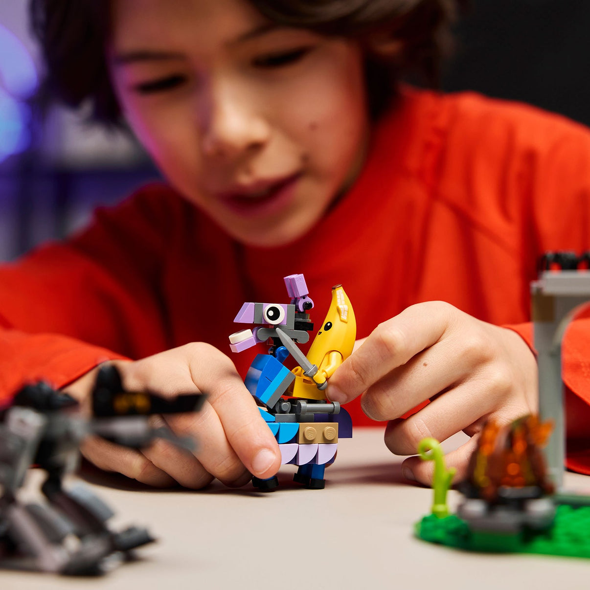 LEGO® Fortnite® Peely & Sparkplug’s Camp