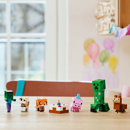 LEGO® 21281 Minecraft Baby Pig’s Birthday Celebration