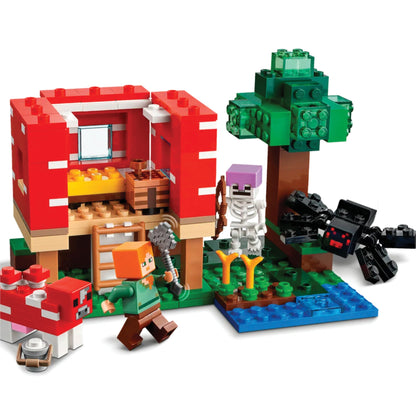 LEGO 21179 Minecraft® The Mushroom House