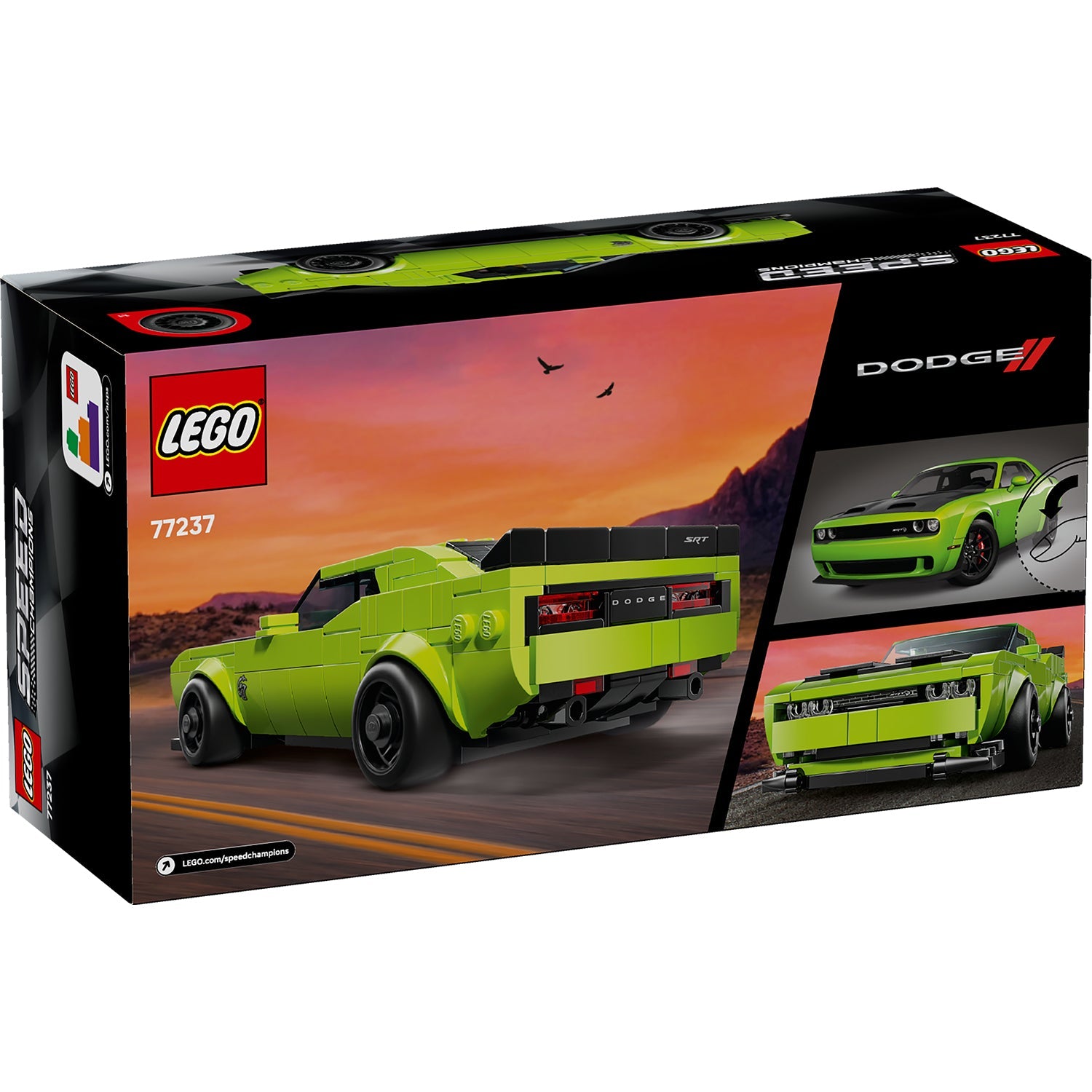 LEGO® Speed Champions Dodge Challenger SRT Hellcat Sports Car