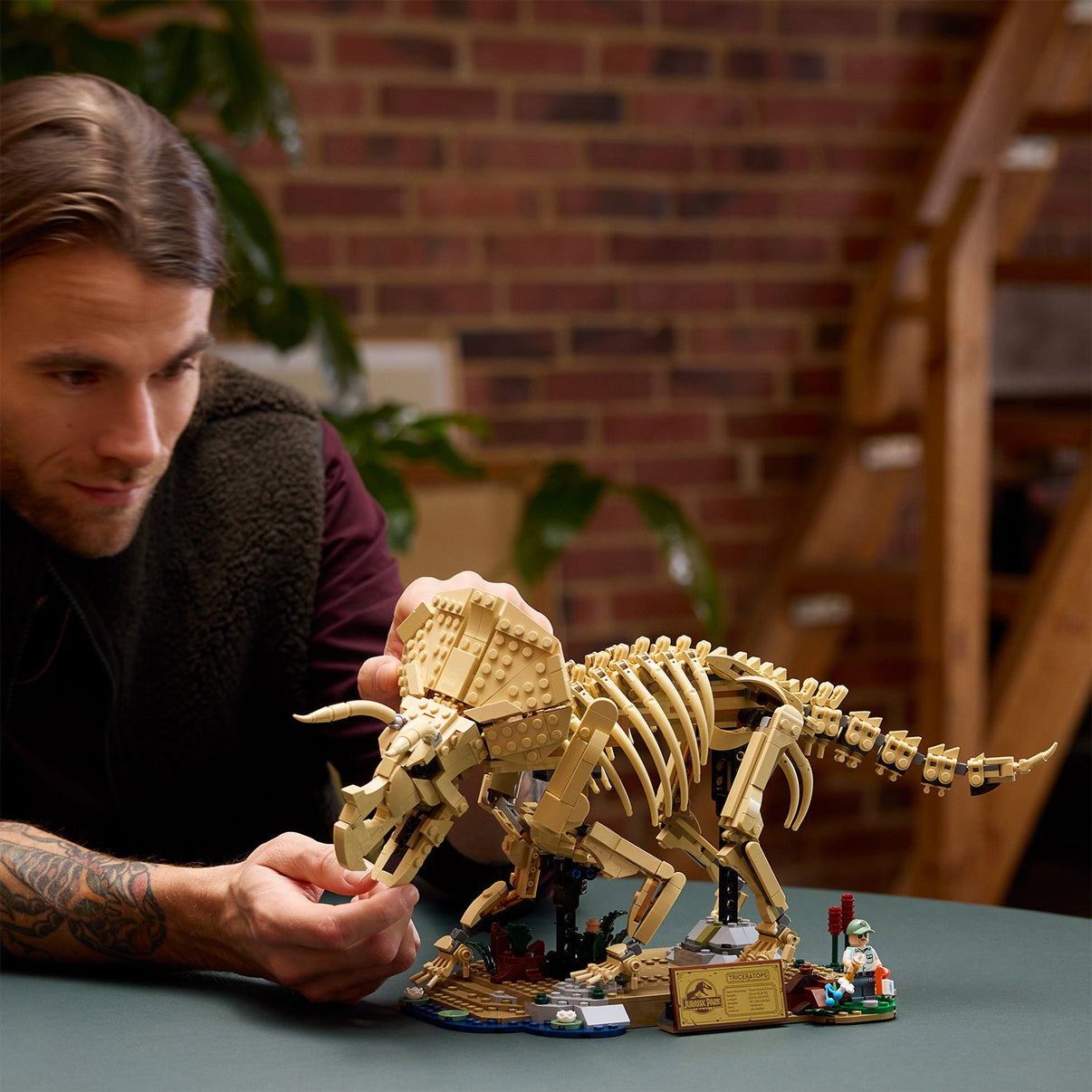 LEGO® Jurassic World Dinosaur Fossils: Triceratops