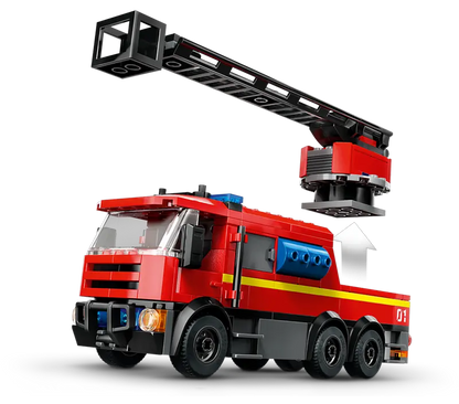 LEGO  60414 City Fire Station with Fire Truck