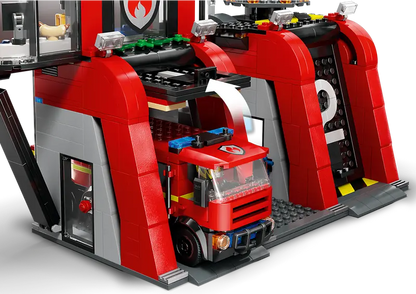 LEGO  60414 City Fire Station with Fire Truck