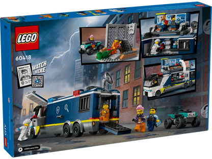 LEGO 60418 City Police Mobile Crime Lab Truck