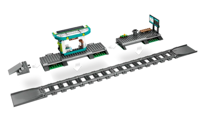 LEGO 60423 City Downtown Streetcar and Station