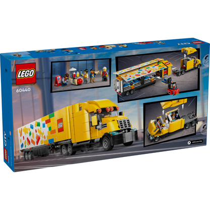 LEGO 60440 City Yellow Delivery Truck