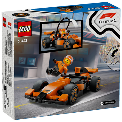 LEGO® 60442 City F1® Driver with McLaren Race Car