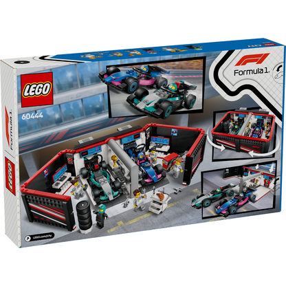 LEGO® 60444 City F1® Garage & Mercedes-AMG & Alpine Cars