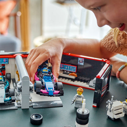 LEGO® 60444 City F1® Garage & Mercedes-AMG & Alpine Cars