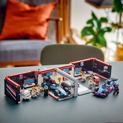 LEGO® 60444 City F1® Garage & Mercedes-AMG & Alpine Cars