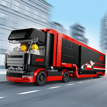 LEGO 60445 City F1® Truck with RB20 & AMR24 F1® Cars