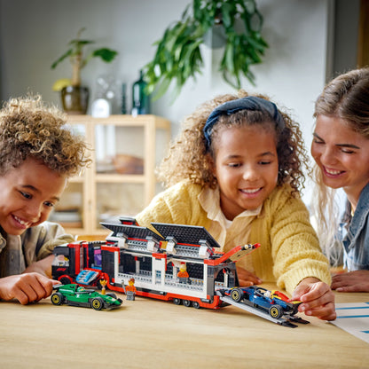 LEGO 60445 City F1® Truck with RB20 & AMR24 F1® Cars