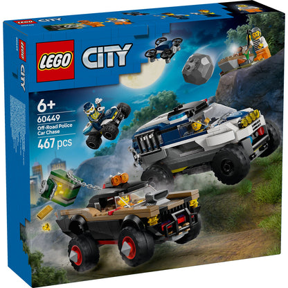 LEGO® City Off-Road Police Car Chase 60449