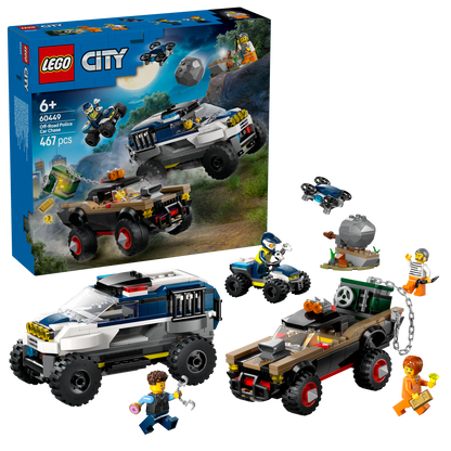 LEGO® City Off-Road Police Car Chase 60449
