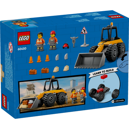 LEGO® 60450 City Yellow Construction Wheel Loader