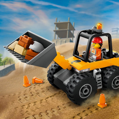 LEGO® 60450 City Yellow Construction Wheel Loader